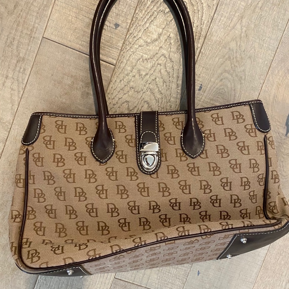 Dooney & Burke monogram shoulder bag